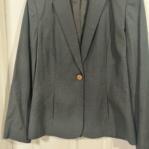 Calvin Klein size 6 pin stripe ladies suit